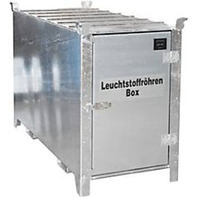Fluorescentiebuizendoos BAUER SL 200, plaatstaal, toegankelijk voor rolstoelgebruikers, afsluitbaar, verzinkte deur, B 2100 x D 770 x H 1125 mm, gegalvaniseerd