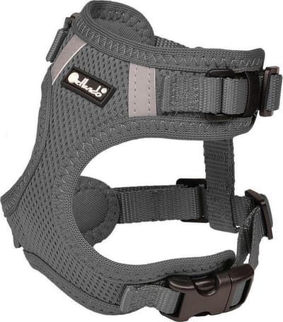 Petlando Hondenharnas Mesh Vest Antraciet - Hondentuig - Xxs 14-18/25-34 Cm