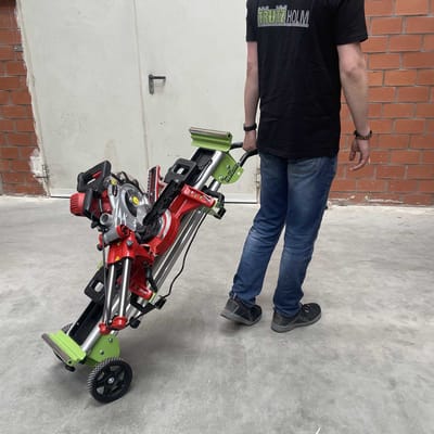 TRUTZHOLM Universeel Machineonderstel Wielen - Heavy Duty Onderstel Verstekzagen - Mobiel Machineframe Afkortzaag Klapbaar