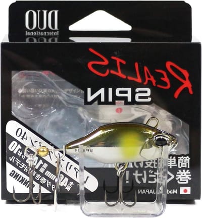 Spinner Kunstaas - Vis Lokaas - Vissen Sport - Stil Zinkend - 4 cm 14g - Zwart