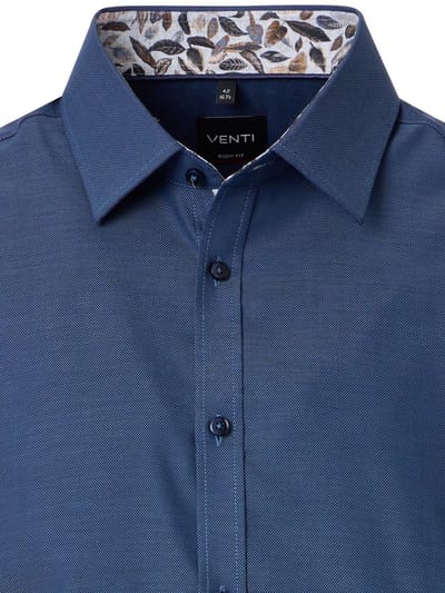 Venti Overhemd Kent Kraag Met Motief Body Fit 154493000-102 - XXL