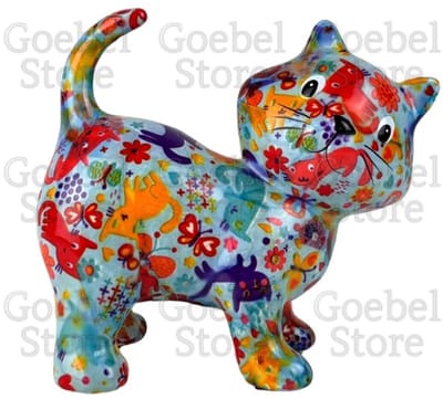 Pomme Pidou Spaarpot Kat Kiki Standaard 003 (16x9x15cm - Keramiek)