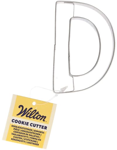 Wilton Koekjes Uitsteker - Letter D - Uitsteekvormpjes - Koekjes Vorm