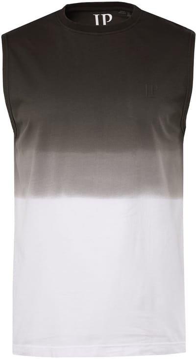 JP 1880 - Heren - Tanktop kleurverloop - Zwart - Maat 7XL