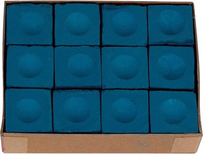 Tungho triancle chalk 12 tips blue
