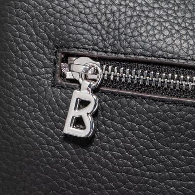 Bogner Leren Schoudertas Bozen Hedwig Shoulderbag Black Zwart