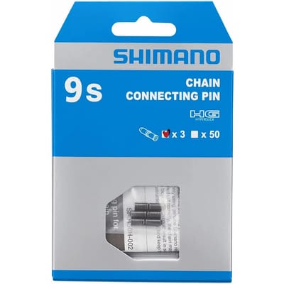 Shimano kettingverbindingspennen 9-speed – 6,5 mm – voor smalle HG-fietskettingen – 3 stuks – zilver
