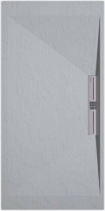 Sanifun douchebak Stone Side Gray 7035 Slate 1200 x 700 S