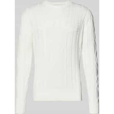 Gebreide pullover van mix van katoen en modal