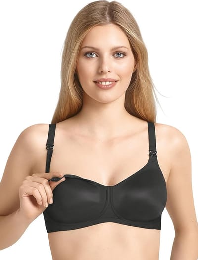 Comfortabele Zwarte Basic Beha voor Dames - Ademend en Verstelbaar