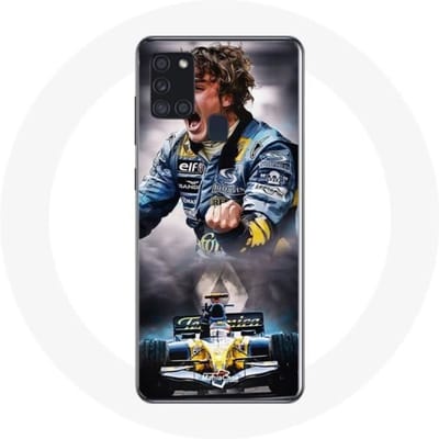 Samsung Galaxy A21S Case Formule 1 Fernando Alonso F1-coureur