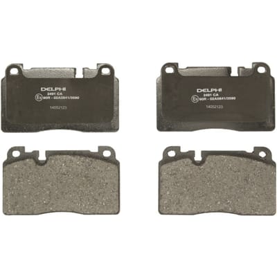 Remblokset DELPHI LP2491, voor