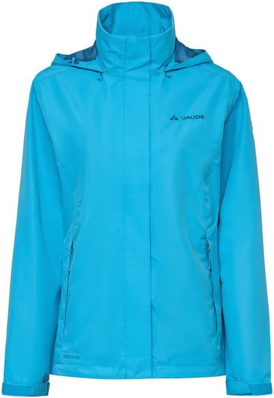 VAUDE Escape Light Jas, Hardshell Jas, Dames Outdoor Sportjassen, Waterdicht, Winddicht, Hardshell, Hooded, Regular fit