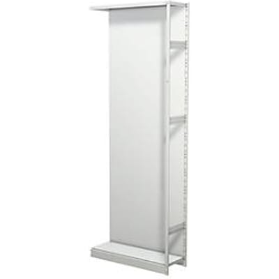 Leeg archiefrek PROGRESS 500 T, aanbouwsectie, met achterwand, H 2600 x B 960 x D 340 mm
