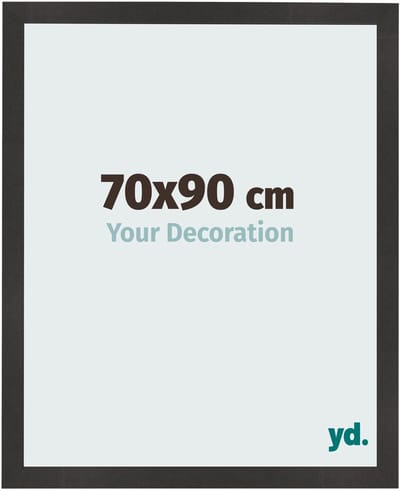 Your Decoration - Fotolijst 70x90 cm - MDF - Zwart Mat - Bologna