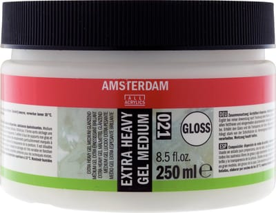 Amsterdam Extra heavy gel medium glanzend 021 pot 250 ml