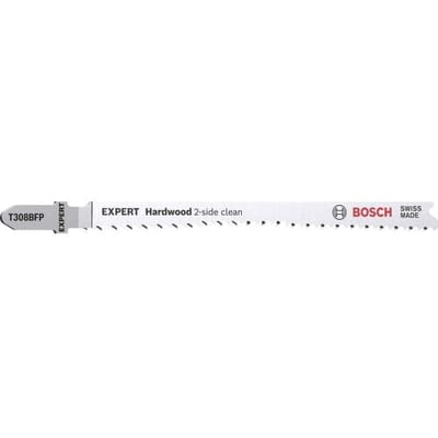 Bosch Accessories 2608900547 Expert Hardwood 2-side clean T 308 BFP decoupeerzaagblad, 3 stuks 3 stuk(s)