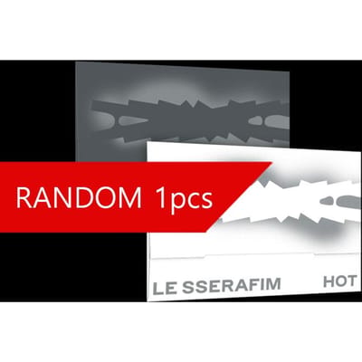 LE SSERAFIM - HOT version Albums Weverse. / 5ème Mini-Album 1EA gray