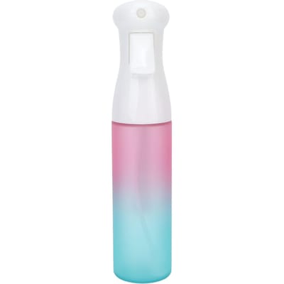 Flacon pulvérisateur multifonctionnel Pulvérisateur à brume fine continue pour coiffure nettoyage 300ml Rose Vert white