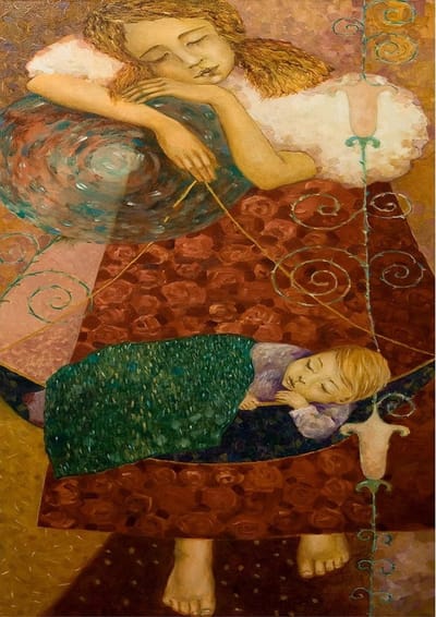 SALE - Sleep- Mint by Michelle decoupage papier A3