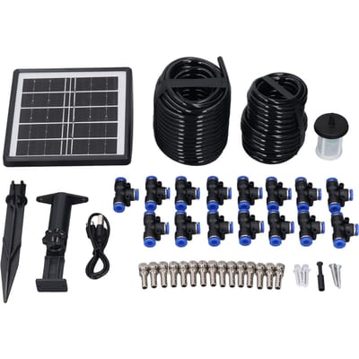 Sproei-irrigatiesysteem Kit Zonne-energie Timer Modus IP67 Waterdicht Automatische Zelfbewatering