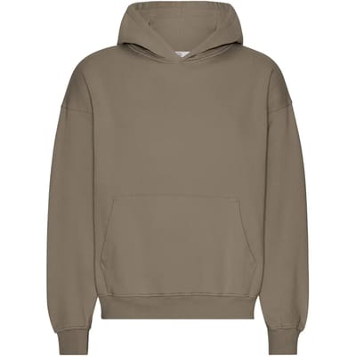 Oversized sweatshirt met capuchon Colorful Standard Organic Cedar Brown