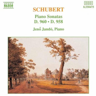 Jeno Jandó - Schubert: Piano Sonatas D960 & D958 (CD)