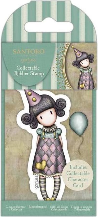 Gorjuss: Collectable Mini Rubber Stamp No.69 Pierrot (GOR 907334)