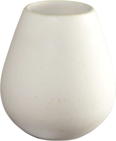 ASA Selection Ease vaas, tafelvaas, decoratieve vaas, bloemenvaas, aardewerk, Soft Shell, H 18 cm, 91033249
