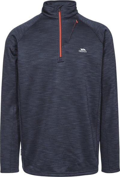 Trespass fleecejas/fleecepullover Collins - Herenfleece At200 Navy Marl