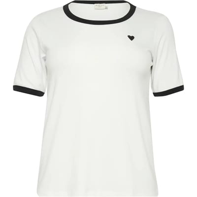 Dames-T-shirt KAFFE Curve KCLiana