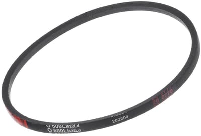Trapeziumriem - Aandrijfriem - Industrieel Gebruik - Neopreen Rubber - 522x10x6 mm - Zwart