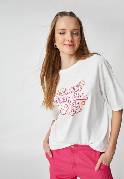 Korte mouw Ronde kraag T-Shirt