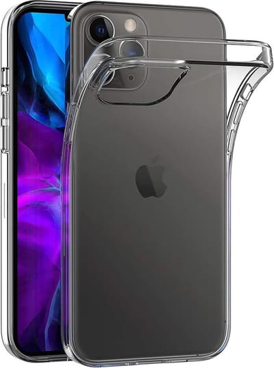 Hoesje voor iPhone 13 Pro Max backcover Shockproof siliconen Transparant
