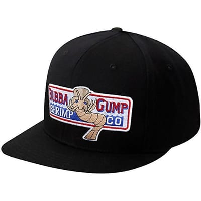 Unisex Forrest Gump Borduur Hip-Hop Hoeden Buiten Verstelbaar Casual Baseballpetten Zonbescherming Hoed black