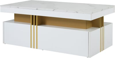 Moderne Rechthoekige Salontafel met Hoogglansblad