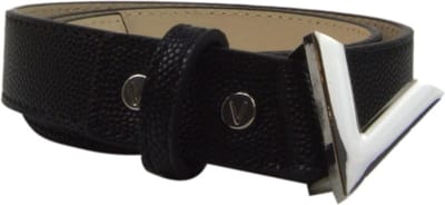 VALENTINO Riem Divina Belt W90 Nero / Argento Zwart
