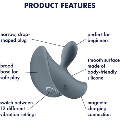Satisfyer 'Booty Absolute Beginners 2', 8 cm