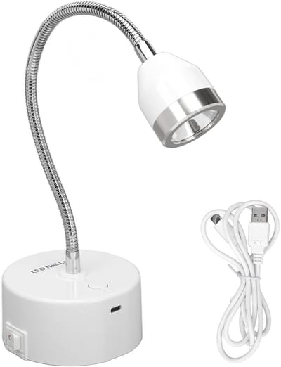 Cosensi- Nagellamp Draagbaar - 3 LED Lichtchips - 9W Vermogen - Schokbestendig - Verstelbare Slang - Energiebesparend - Gelnagellamp