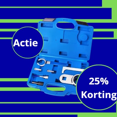 vag 2.4 d - 2.5 d - sdi tdi - tdir nokkenas blokkering - fixeerstift - krukas pen - voelermaten - spanrolsleutel - borgpen inspuitpomp tandwiel
