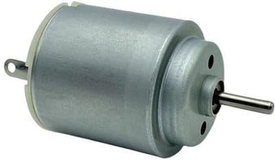 Elektrische Motor - Kleine Motor - Modelbouw Projecten - Hoge Snelheid - 21mm Rond - Zilver