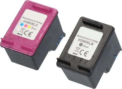 Huismerk geschikt voor HP 300XL Inktcartridges - Geschikt voor Deskjet D1660 - D5560 - F2480 - Envy 114 - 120 - Photosmart C4680 - C4780