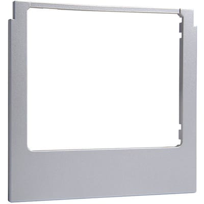 Hager Berker Design Frame Hoekig Aluminium Mat Afgewerkt - WD1213