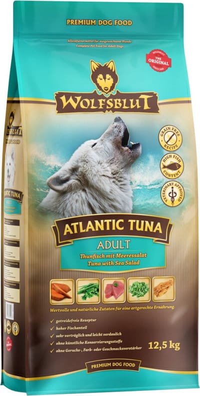Wolfsblut Grain Free Adult Atlantic Tuna 12,5 kg - Hond