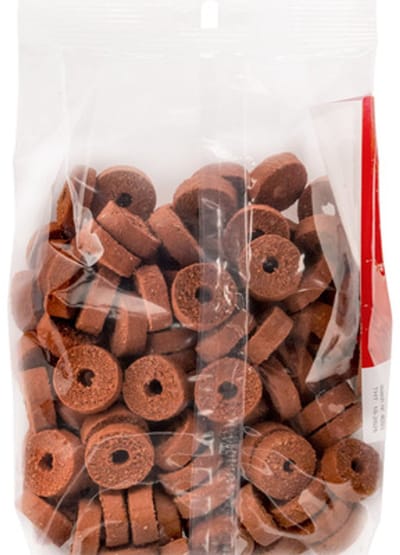 Landman Ronde Runderkoekjes (400 gr) - Hondensnacks - Hondensnoepjes - Hondenkoekjes