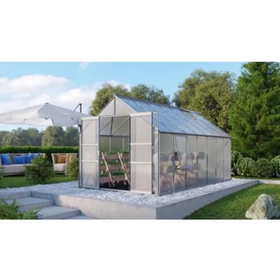 Vitavia Tuinkas Meridian 2 11500 - Polycarbonaat 6mm - Aluminium - 257x445x232cm