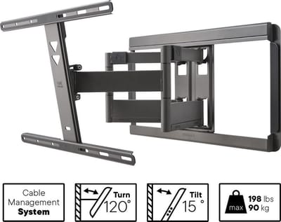 One For All WM5660 Dynamic-line TV beugel - draaibaar en kantelbaar - 42-100 inch - max. 70 kg - VESA 600