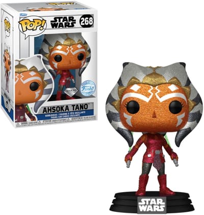 Funko Pop! Star Wars: Ahsako Tano - Diamond Exclusive - Special Edition #268