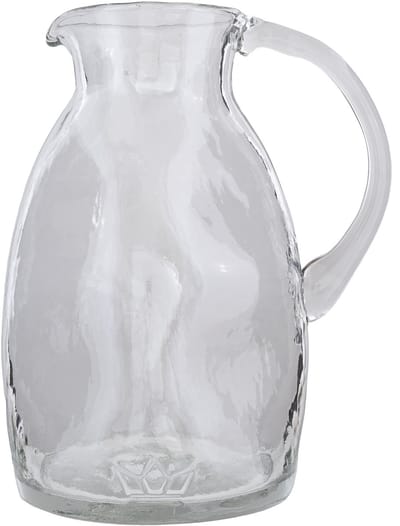 Dutchdeluxes Luxe Glazen Karaf 2.5L Handgeblazen en handgevormd Ergonomisch Design XL