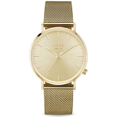 Kane Watches | Gold Rush Gold Mesh